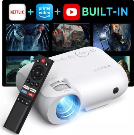 Netflix/Prime APPs Built-in] Yoton Y9 Beamer mit WiFi Bluetooth